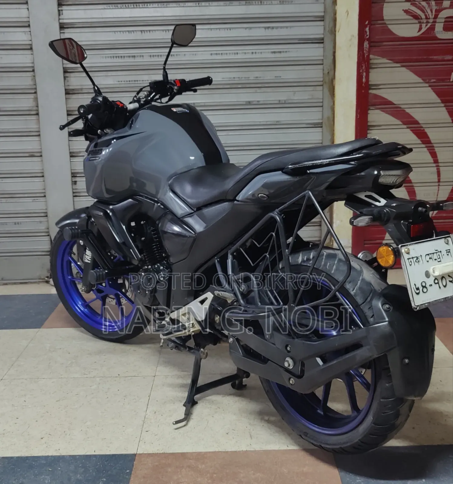 ইয়ামাহা এফজেডএস ভি৪ ২০২৪ গ্রে