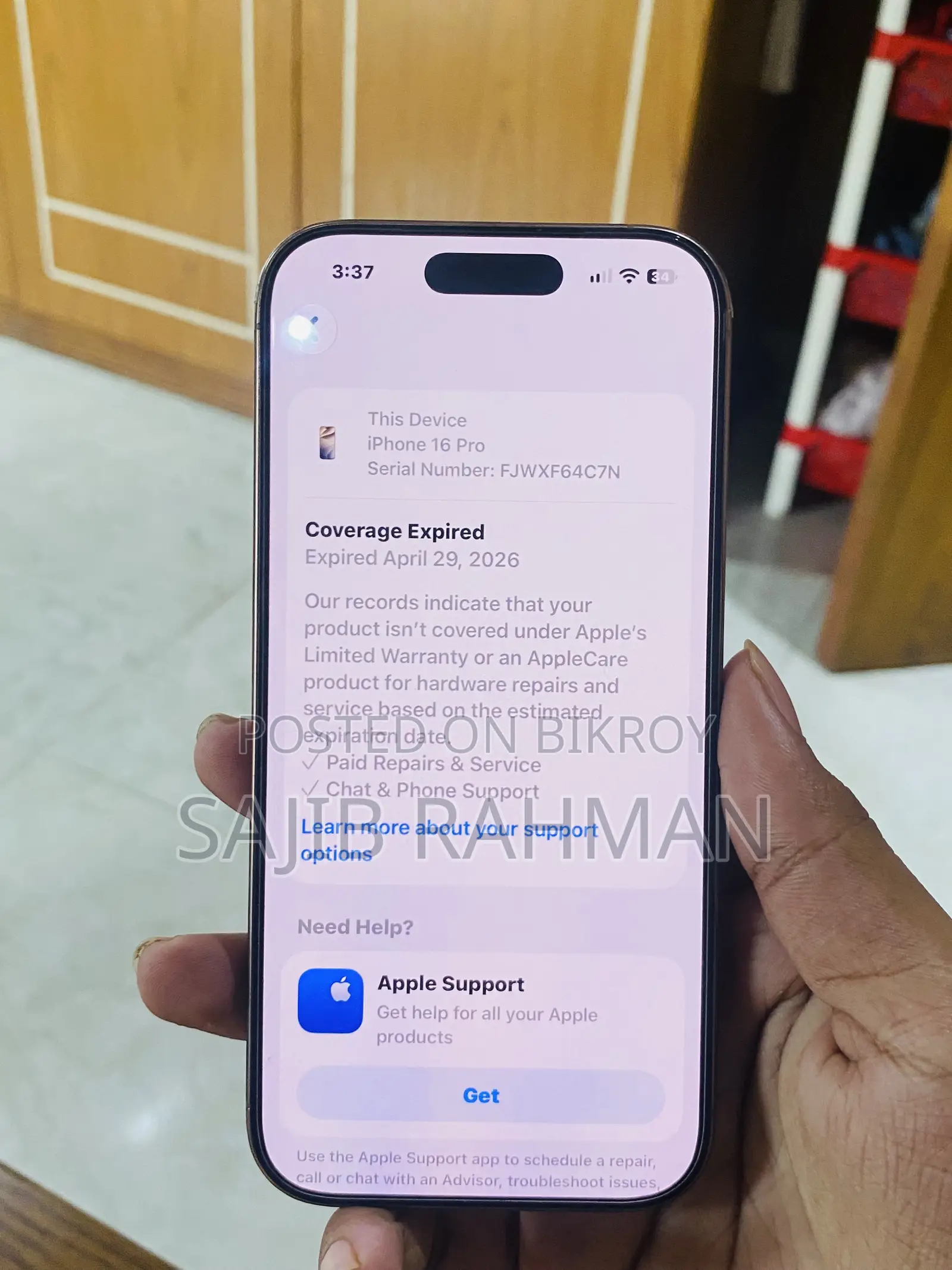 Apple iPhone 16 Pro 128 GB Rose Gold