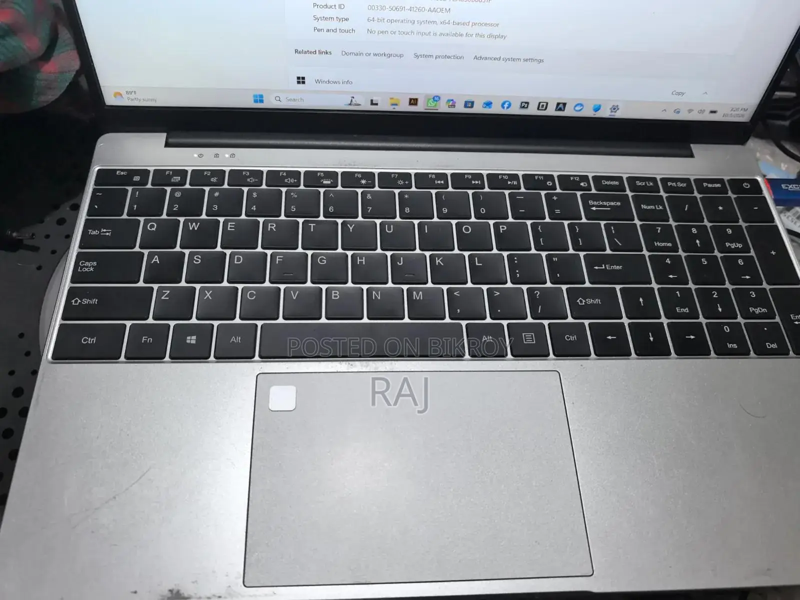 Laptop 32GB Intel SSD 512GB