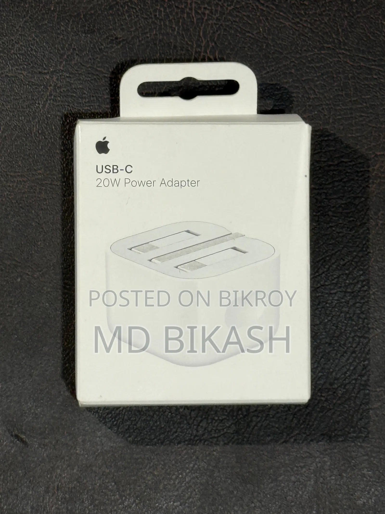 Apple 20W Fast Charger (Original) | 1 Year Used | Full Boxed