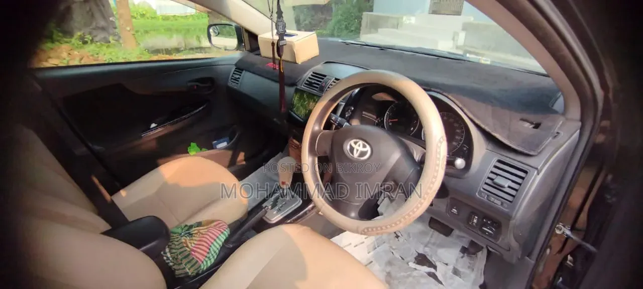 Toyota Corolla Fielder 2012 Black