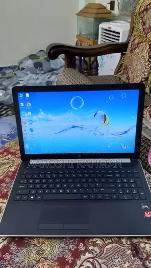 ল্যাপটপ এইচপি ১৫ ৮জিবি এএমডি রাইজেন ৩ এসএসডি ১২৮জিবি