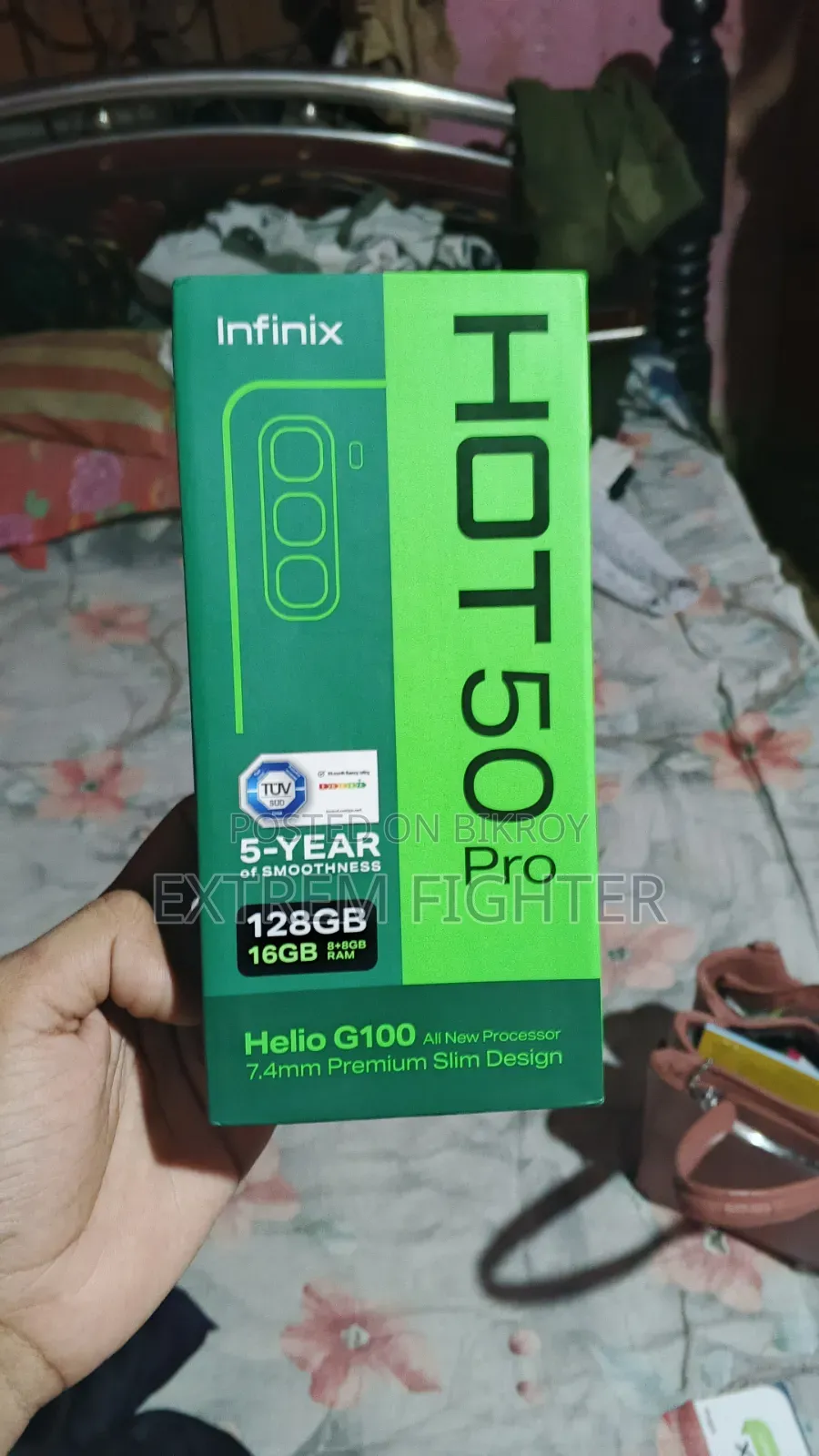 Infinix Hot 50 Pro 4G 128 GB Black