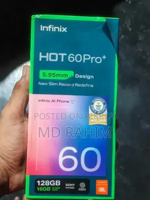 Infinix Hot 60 Pro+ 128 GB Pink