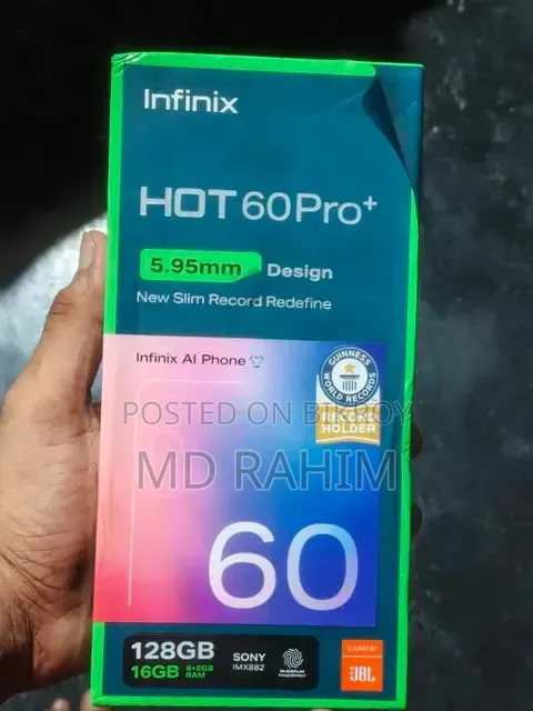 Infinix Hot 60 Pro+ 128 GB Pink
