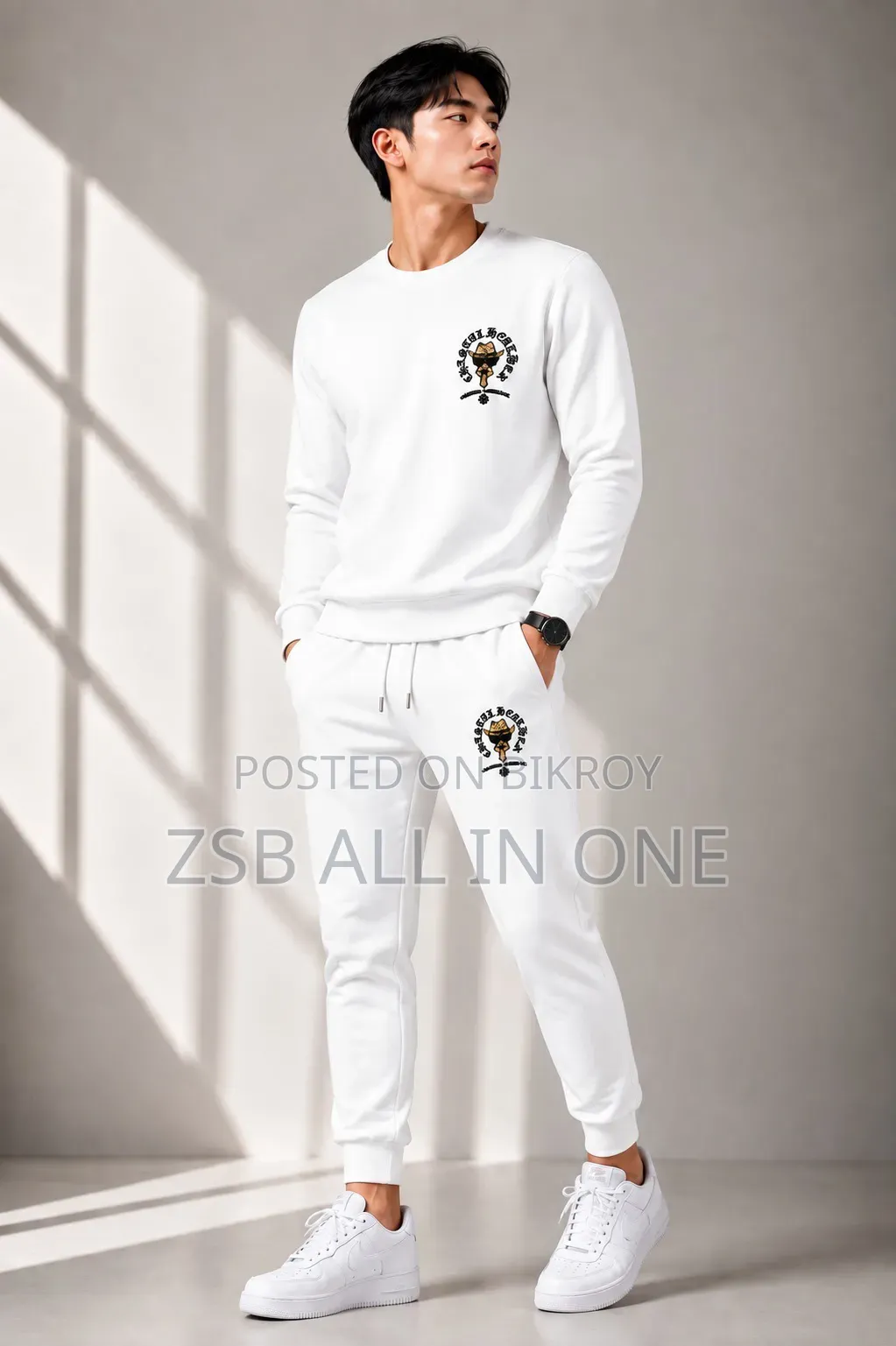 Cotton Full Sleeve Tshirt and Trouser Set
