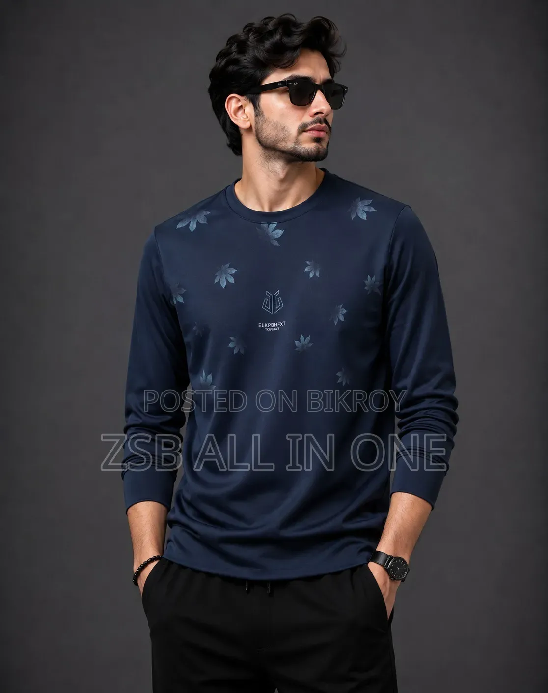 Polyester Full Sleeve T-shirt