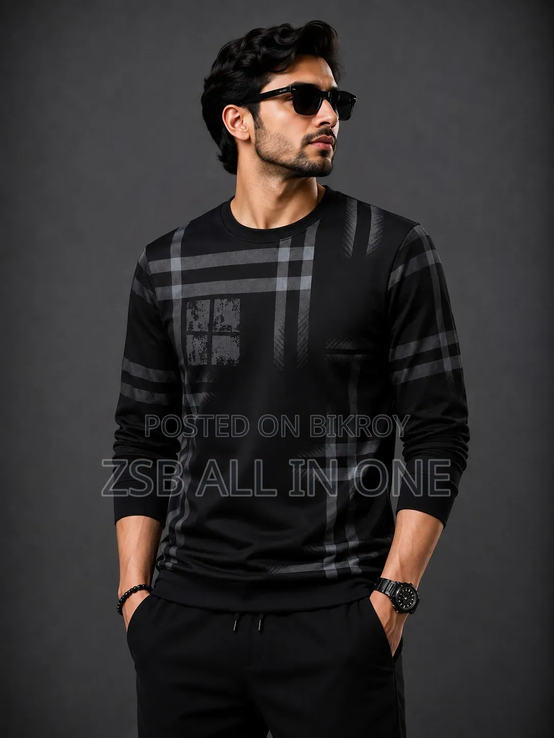 Polyester Full Sleeve T-shirt