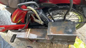 টিভিএস এক্সএল ১০০ ২০২১ লাল