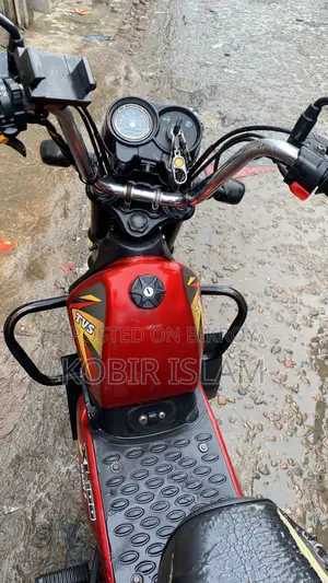 TVS XL 100 2021 Red