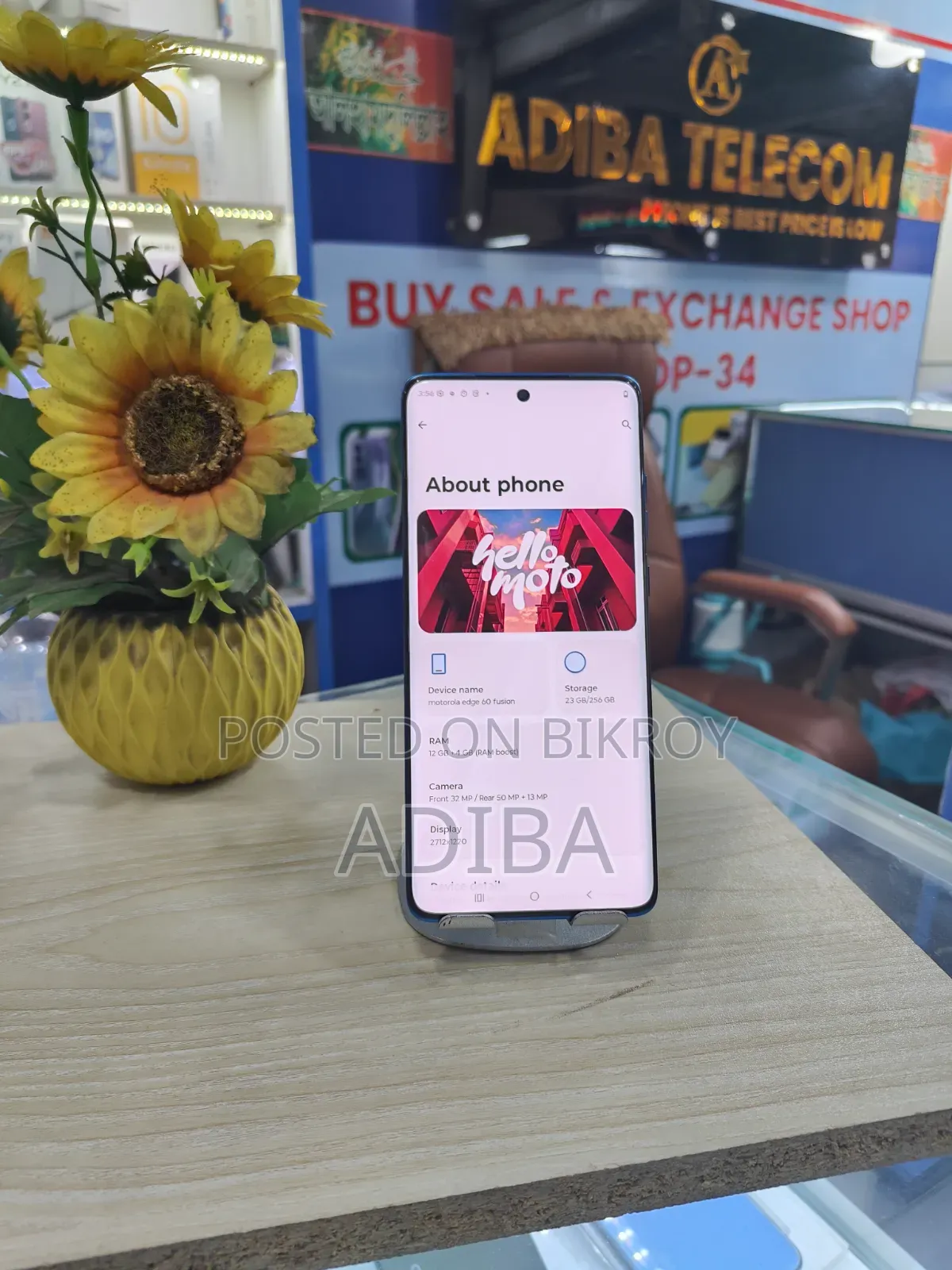 Motorola Edge 60 Fusion 256 GB Blue