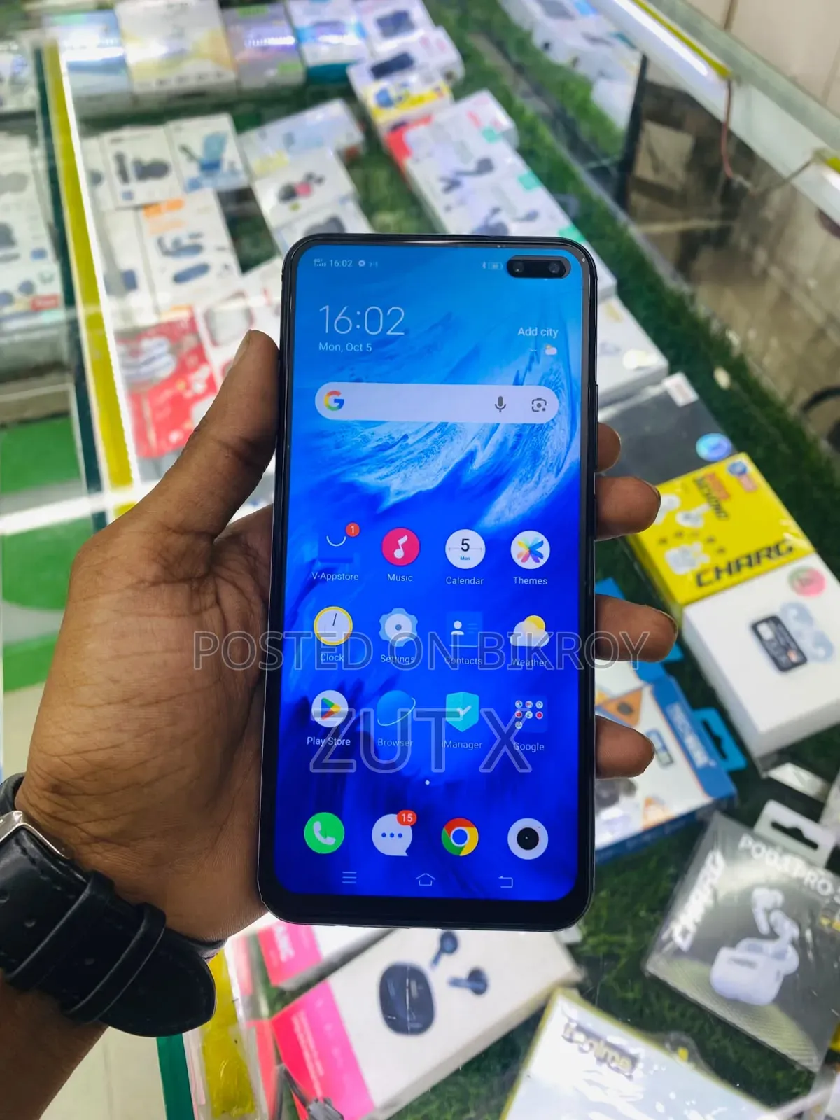 Vivo V19 128 GB Silver