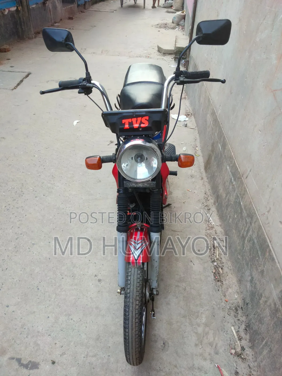 TVS XL 100 2021 Red