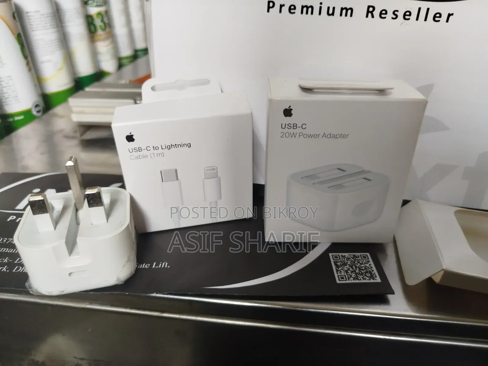 Original iPhone 20W Charger + Cable