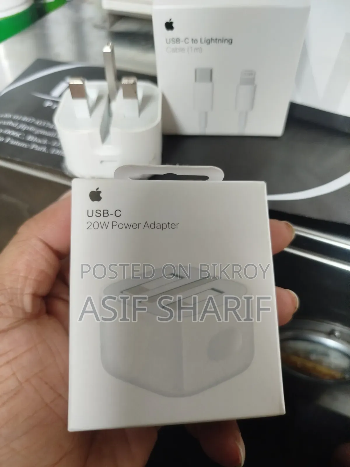 Original iPhone 20W Charger + Cable