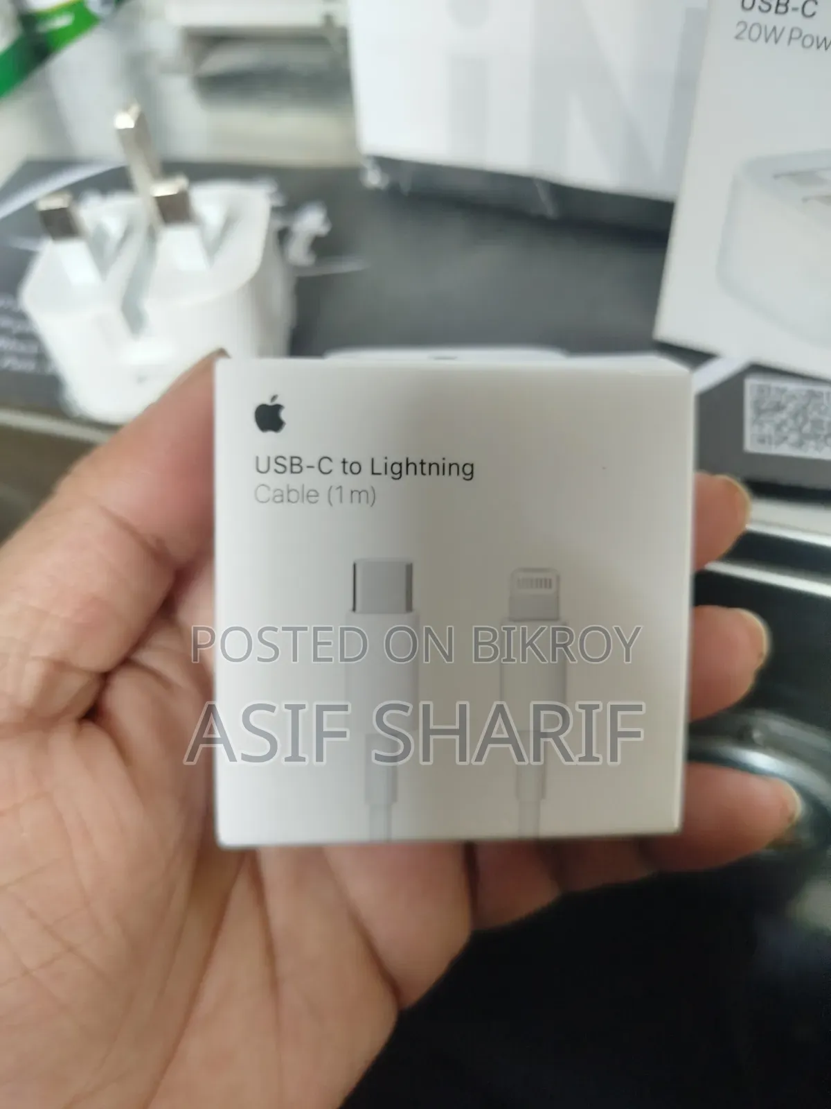 Original iPhone 20W Charger + Cable