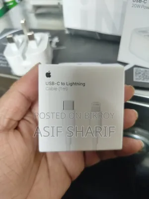 Original iPhone 20W Charger + Cable
