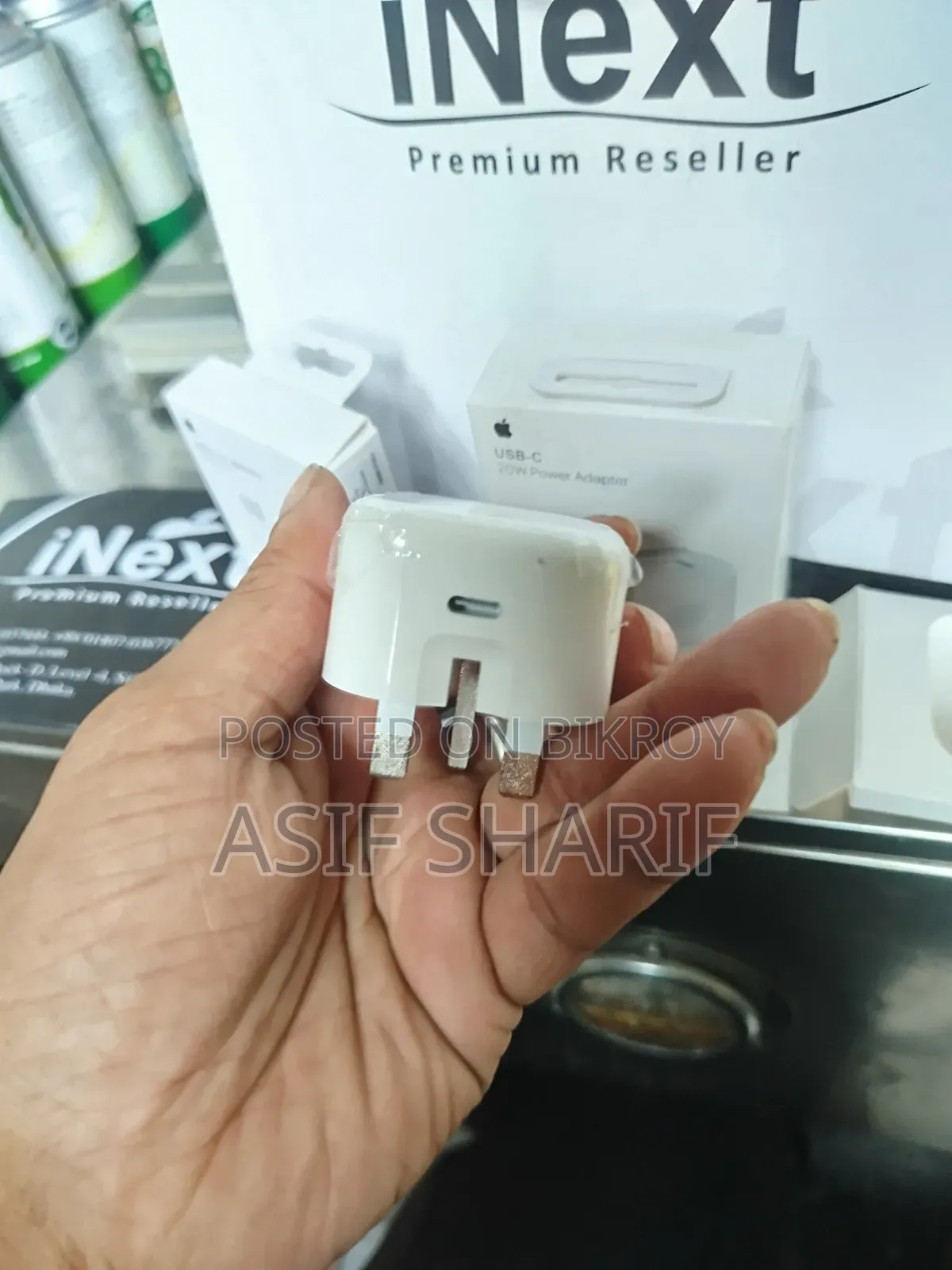 Original iPhone 20W Charger + Cable