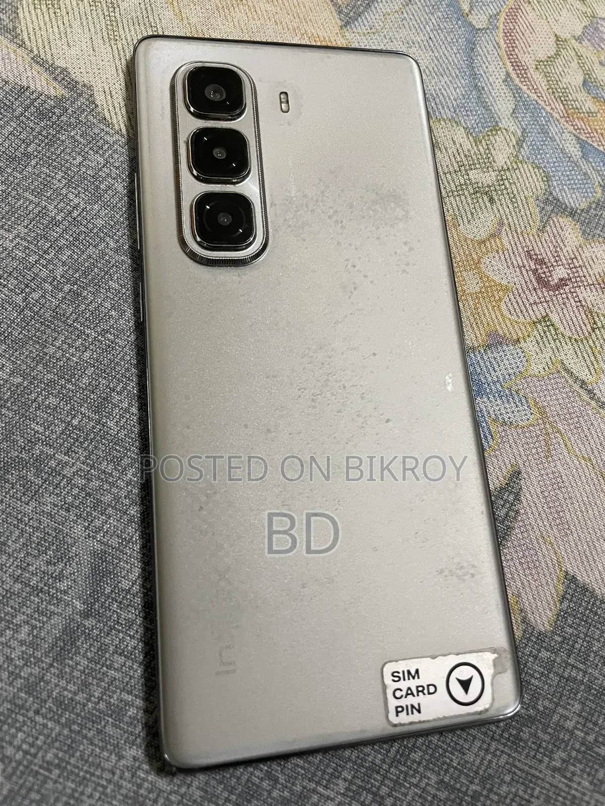 ইনফিনিক্স হট ৫০ প্রো প্লাস ৪জি ২৫৬ জিবি গ্রে
