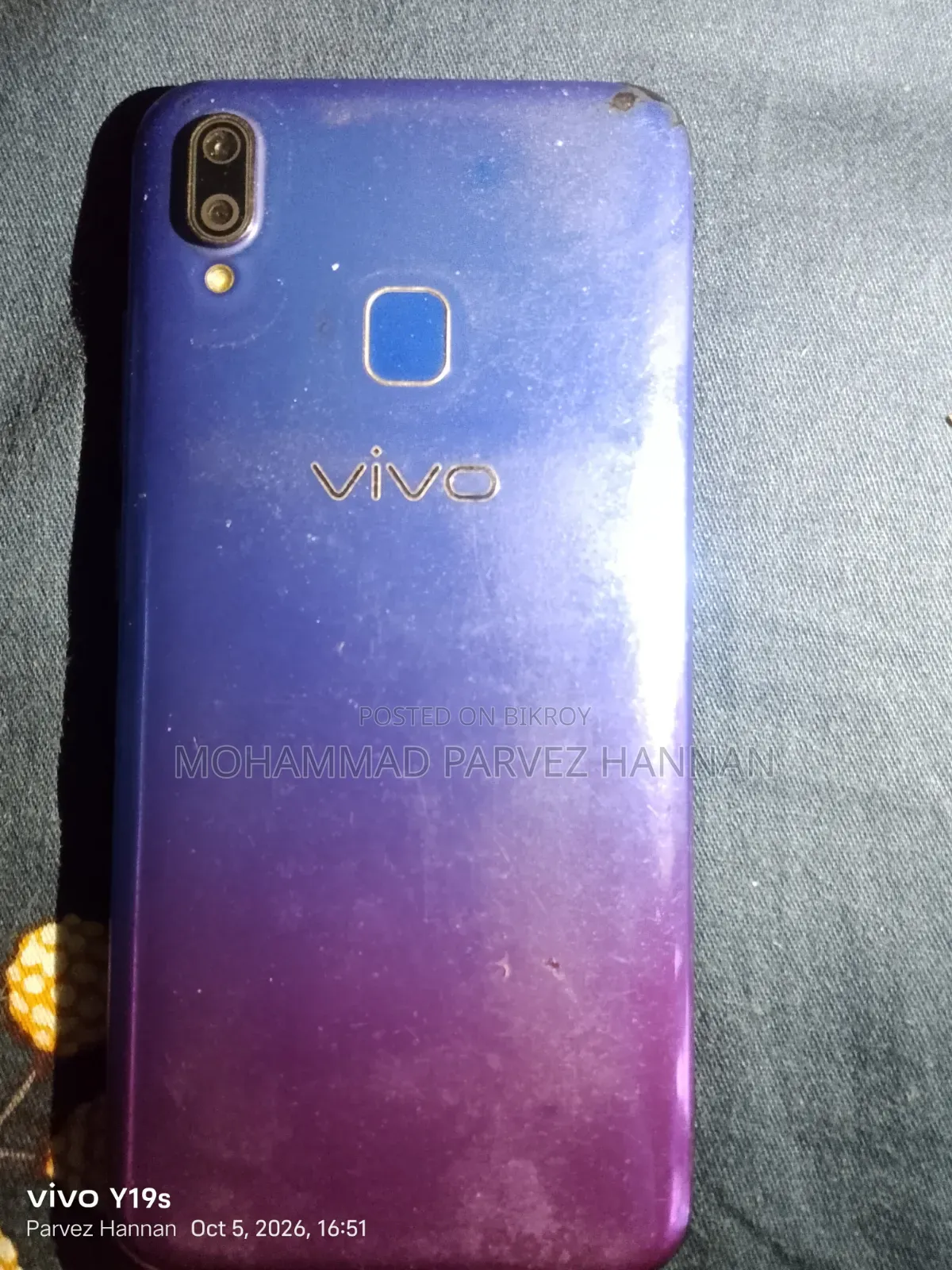 Vivo Y95 64 GB Purple