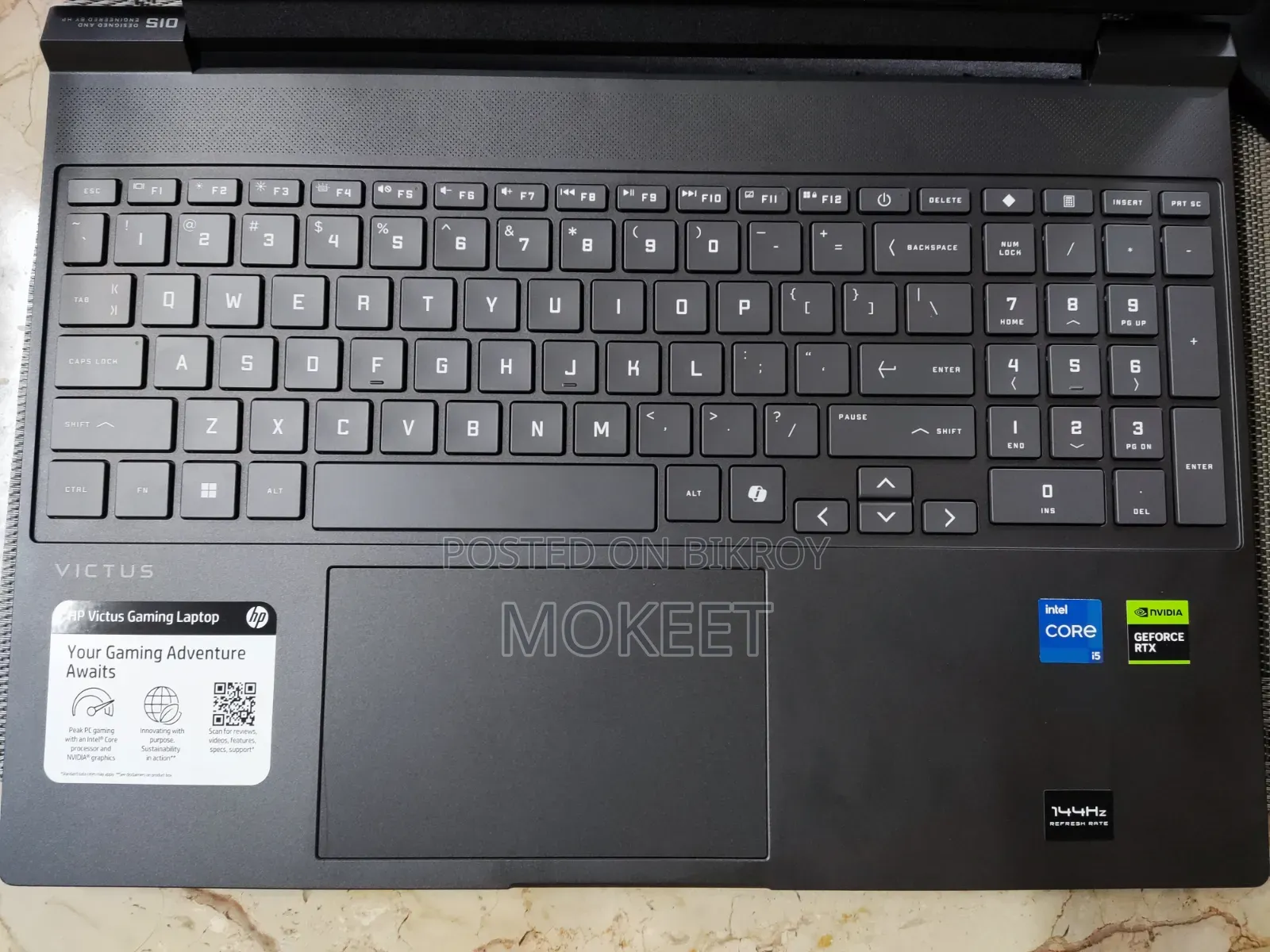 New Laptop HP Victus 15 8GB Intel Core i5 SSD 512GB