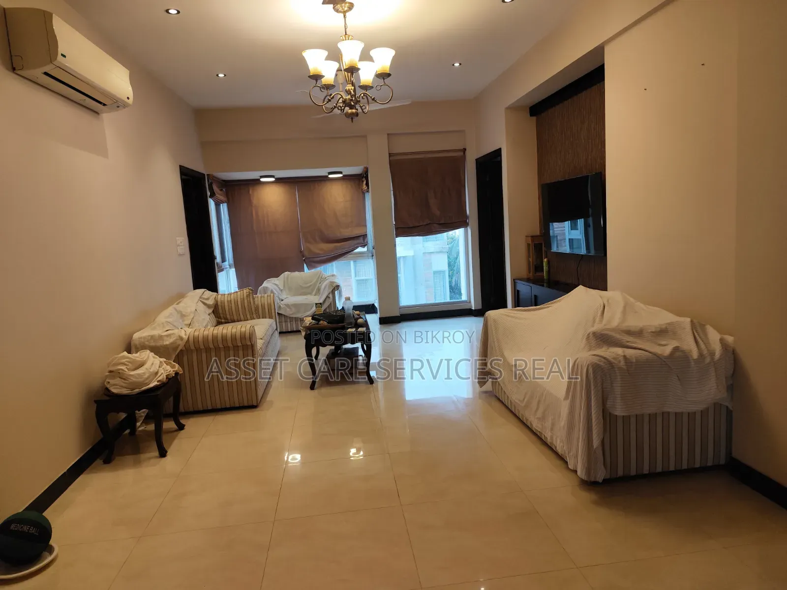 Furnished 3-Bedroom Apartment in Banani for rent
