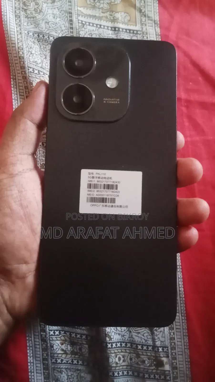 Oppo A3 128 GB Black