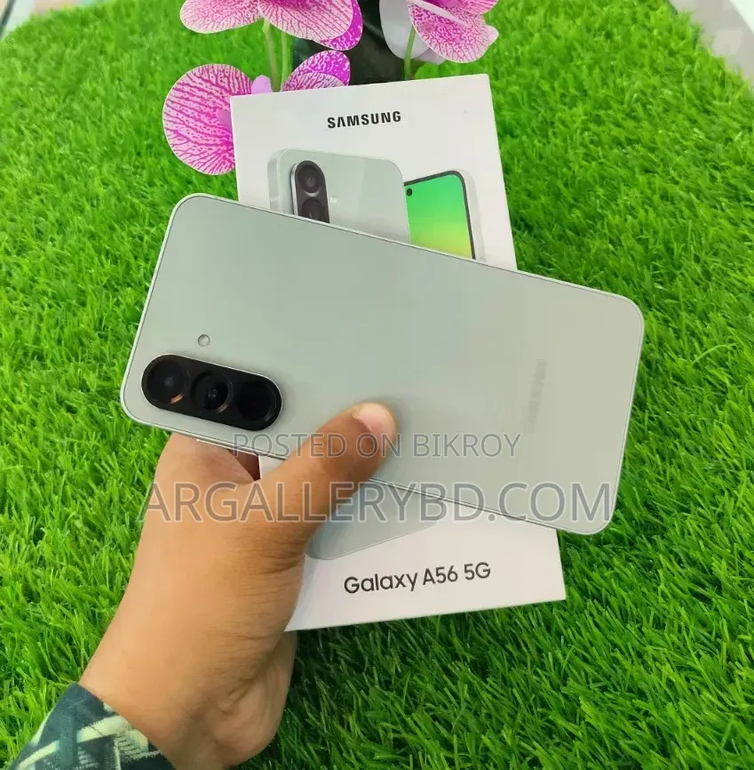 স্যামসাং গ্যালাক্সি এ৫৬ ১২৮ জিবি সিলভার