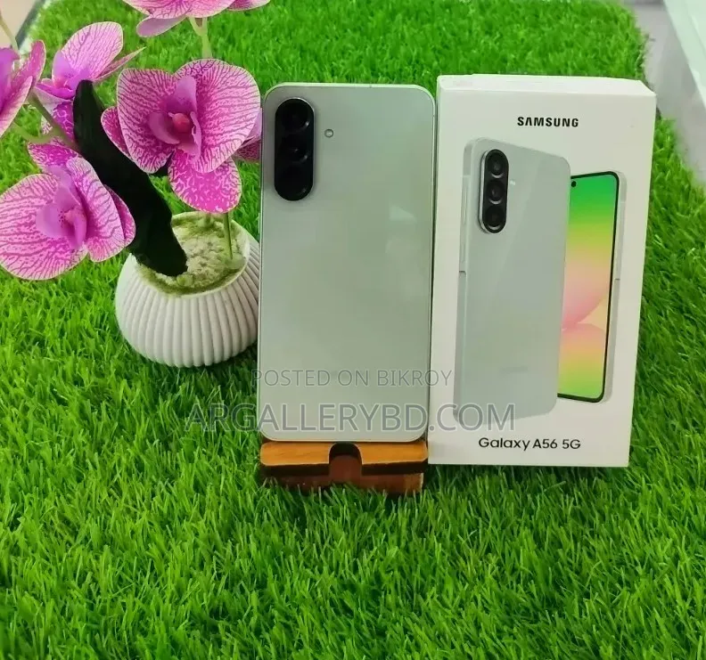 স্যামসাং গ্যালাক্সি এ৫৬ ১২৮ জিবি সিলভার