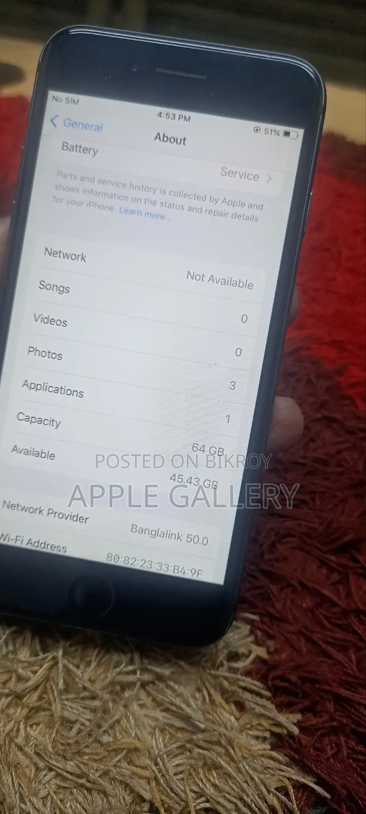 Apple iPhone 8 64 GB Black