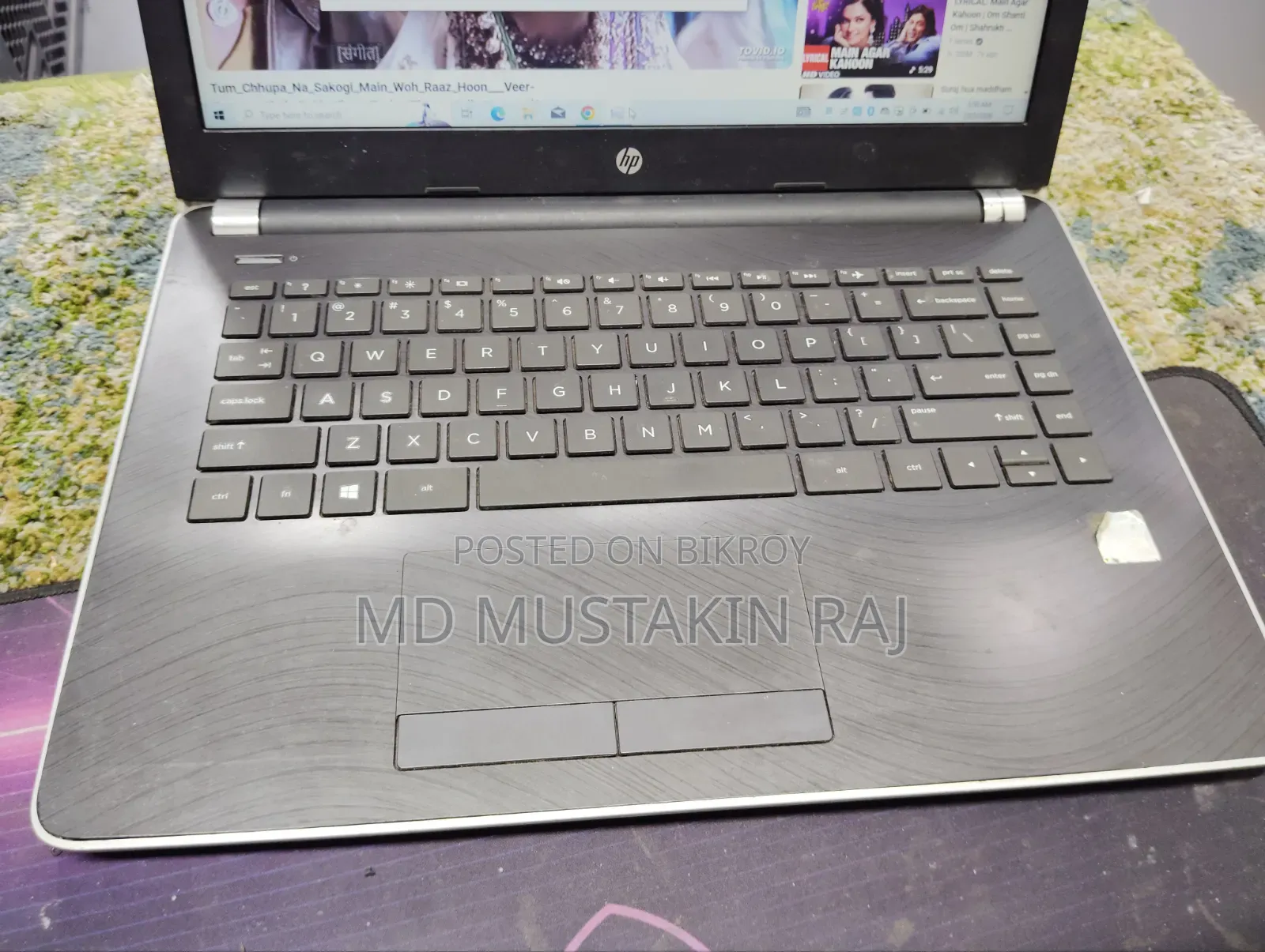 Laptop HP 14S 4GB RAM Intel Celeron 250GB SSD