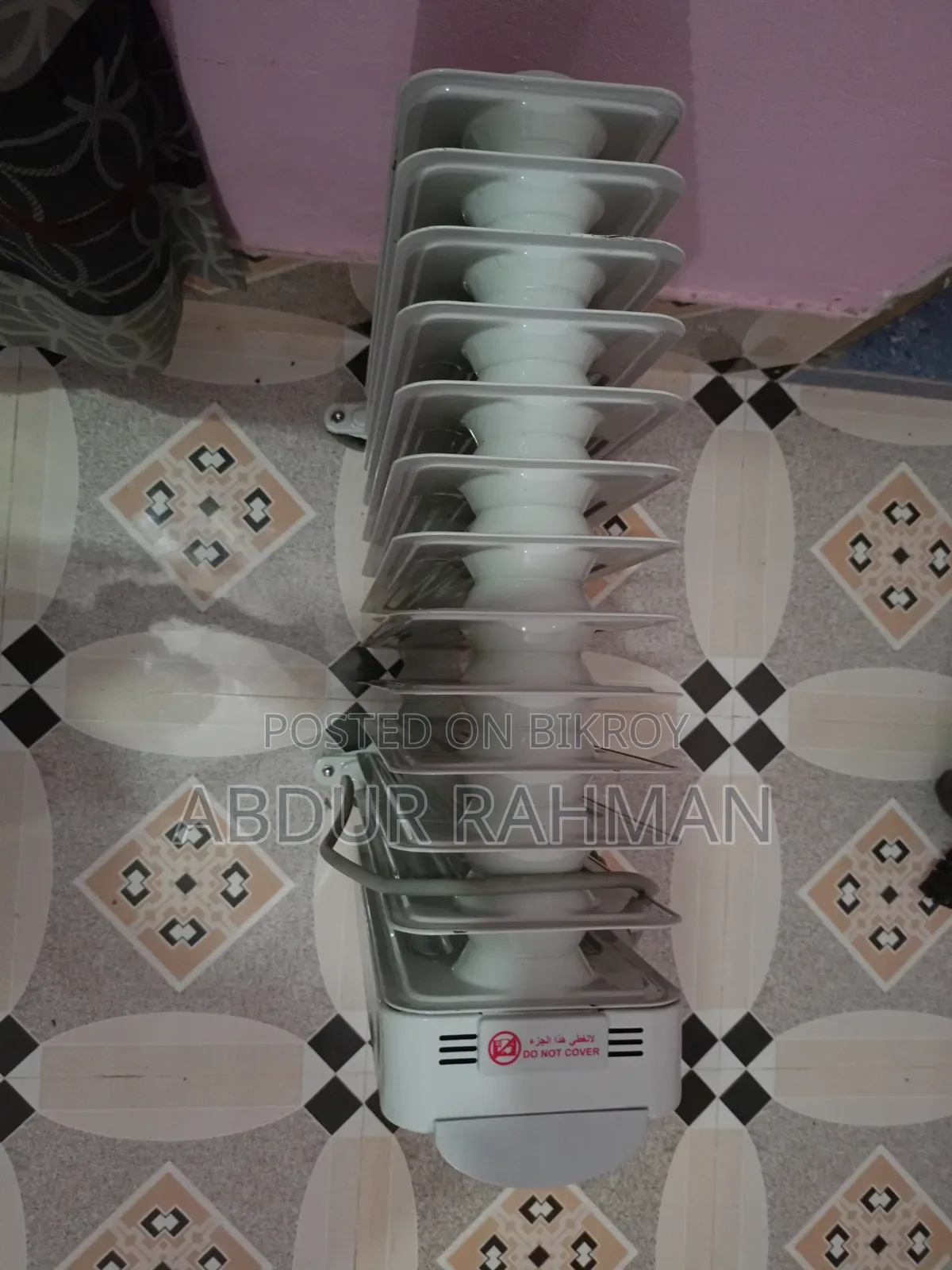 Ocarina Oil Heater - 11 Fins / 2500W (Fresh Condition)