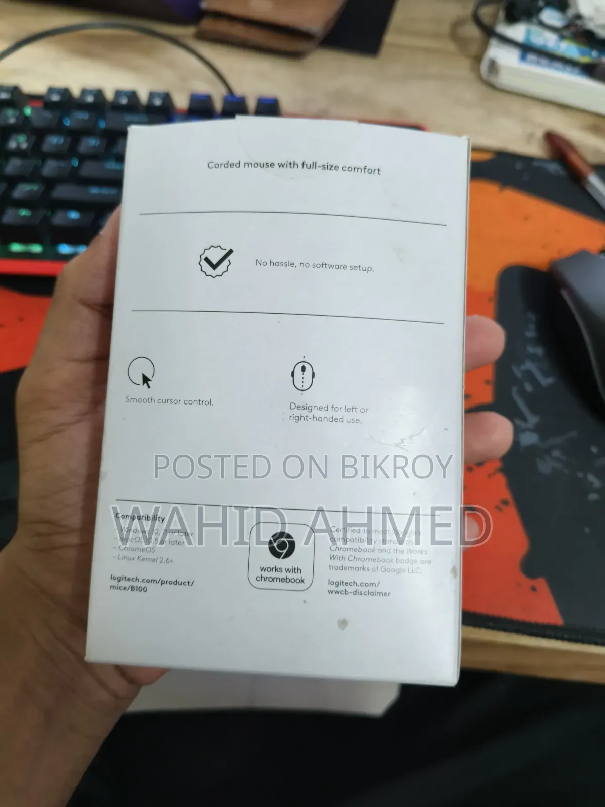 Logitech B100