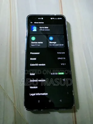 Oppo F17 Pro 128 GB Blue