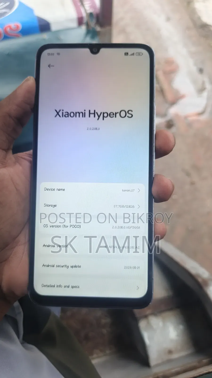 Xiaomi Poco C65 128 GB Blue