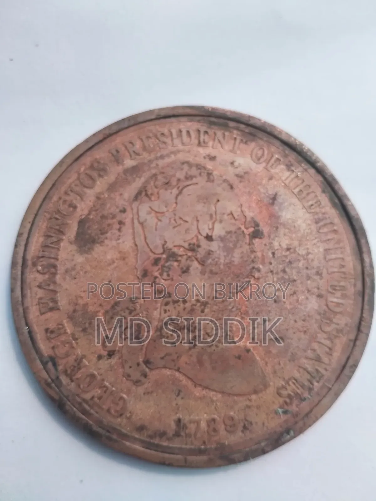 Old Historical Coin 1789 – Collectible Coin