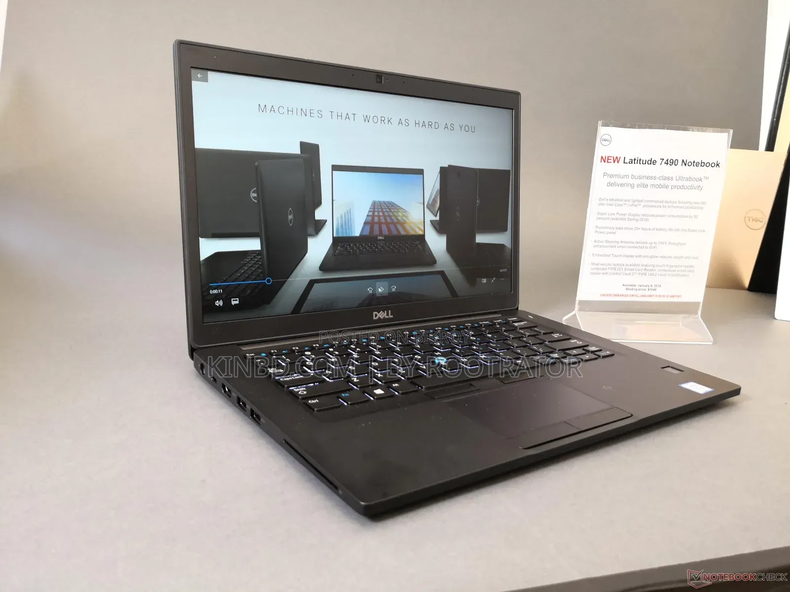 Laptop Dell Latitude 7490 8GB Intel Core i5 SSD 256GB
