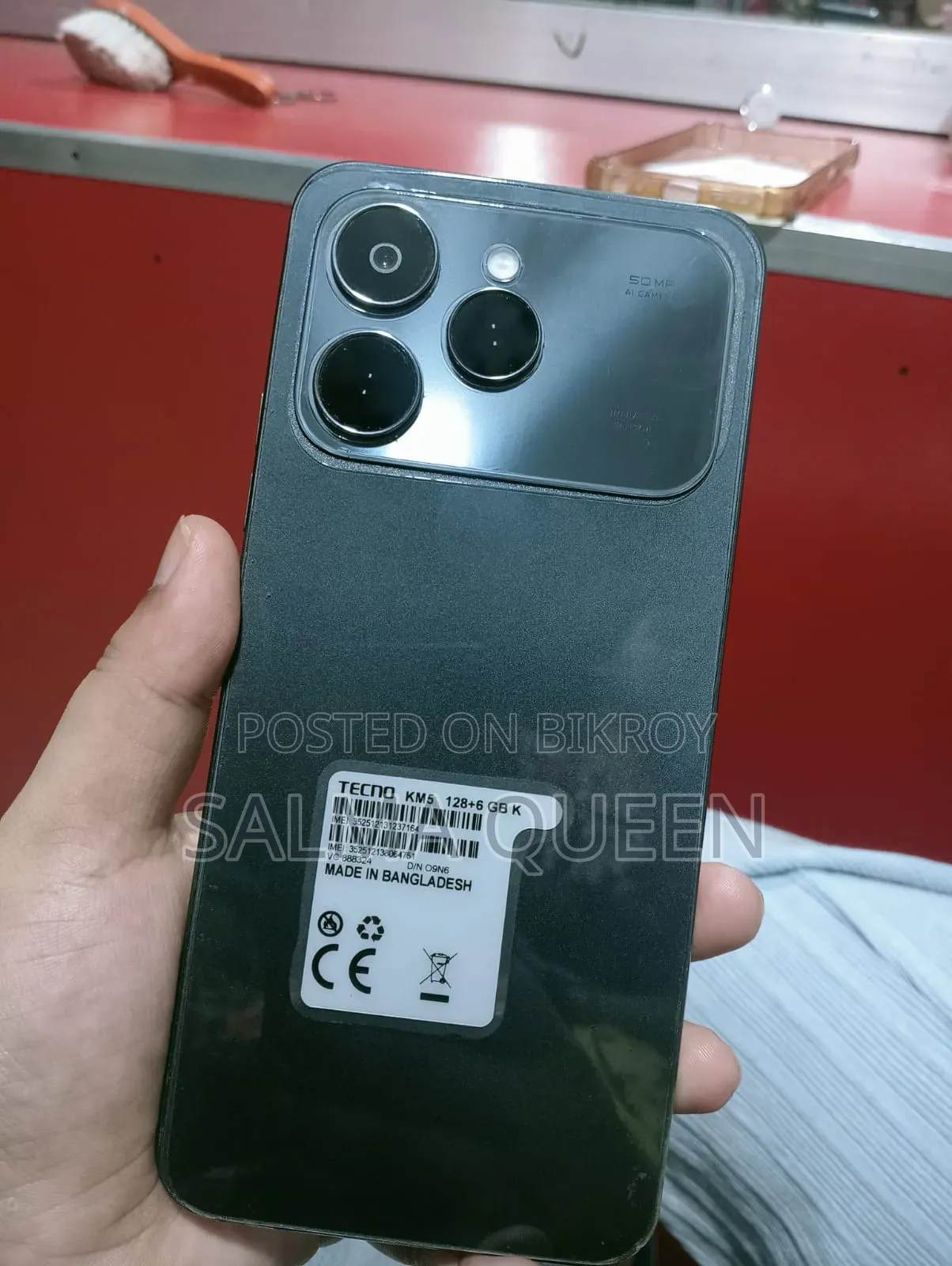 New Tecno Spark 40 Pro 128 GB Black