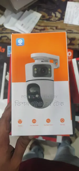 Dual-Lens Wi-Fi Smart PTZ Security Camera