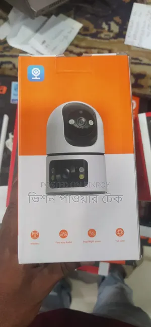 Dual-Lens Wi-Fi Smart PTZ Security Camera