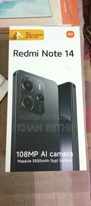 Xiaomi Redmi Note 14 4G 128 GB Black