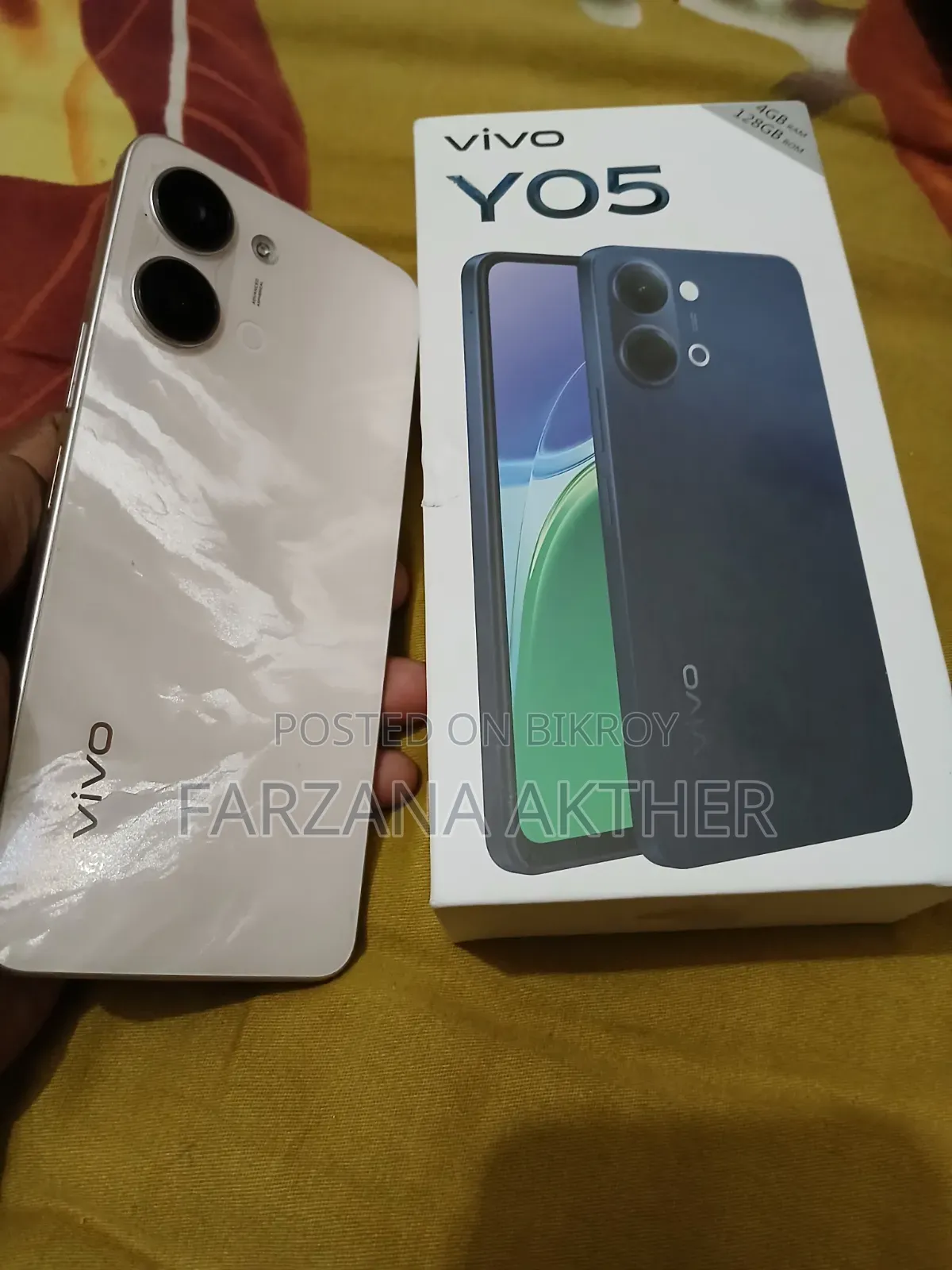 Vivo Y05 128 GB Rose Gold
