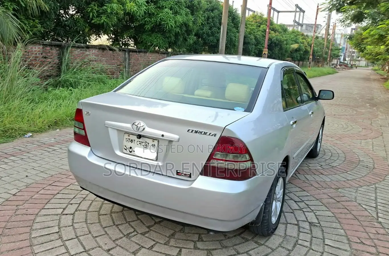 Toyota Corolla Sedan Automatic 2004 Silver