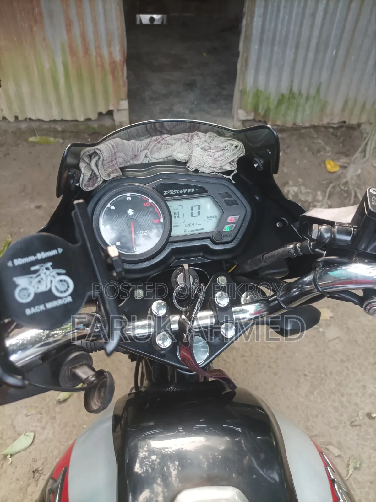 Bajaj Discover 125 2021 Black