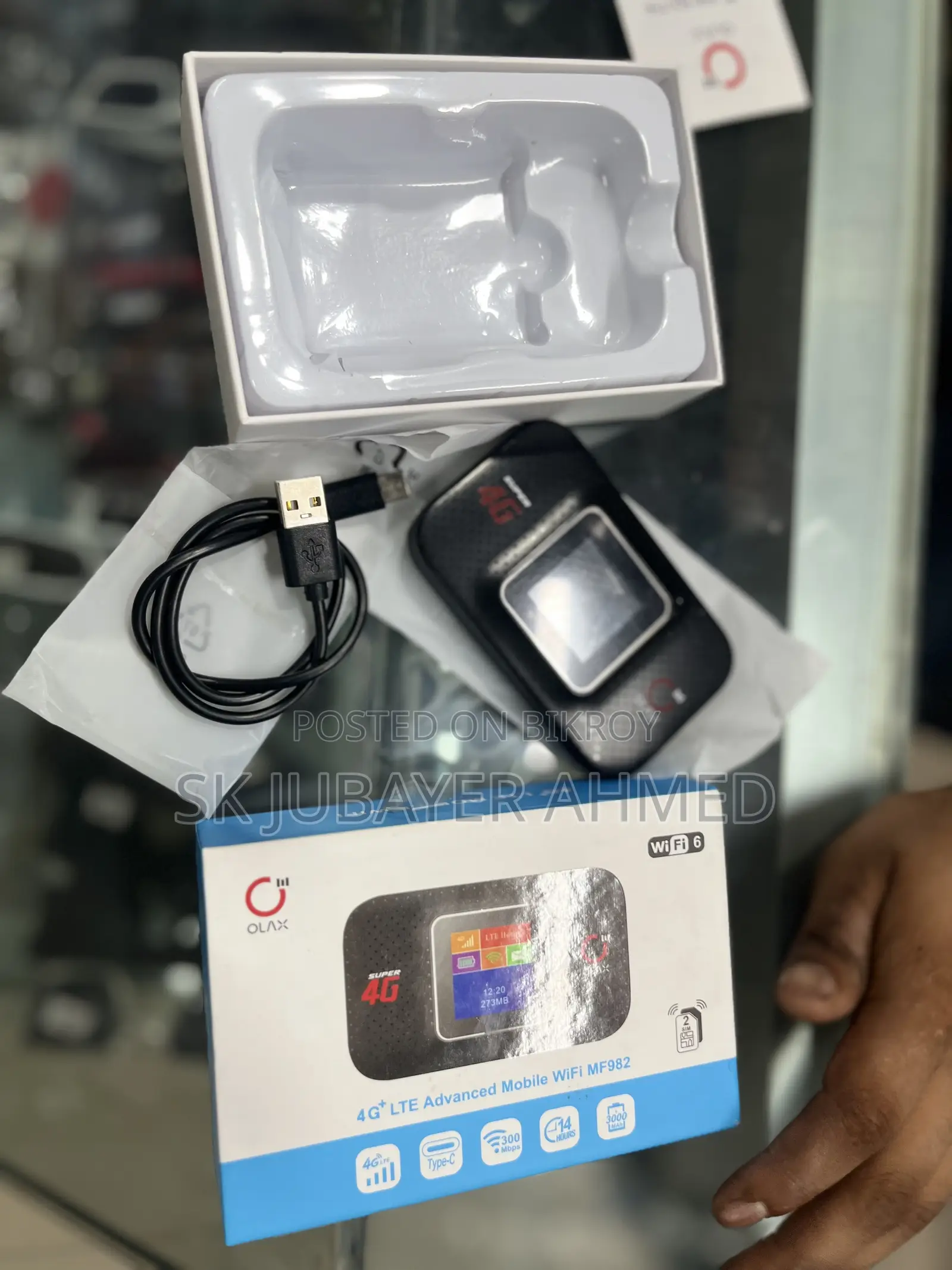 ওলাক্স ৪জি রাউটার
