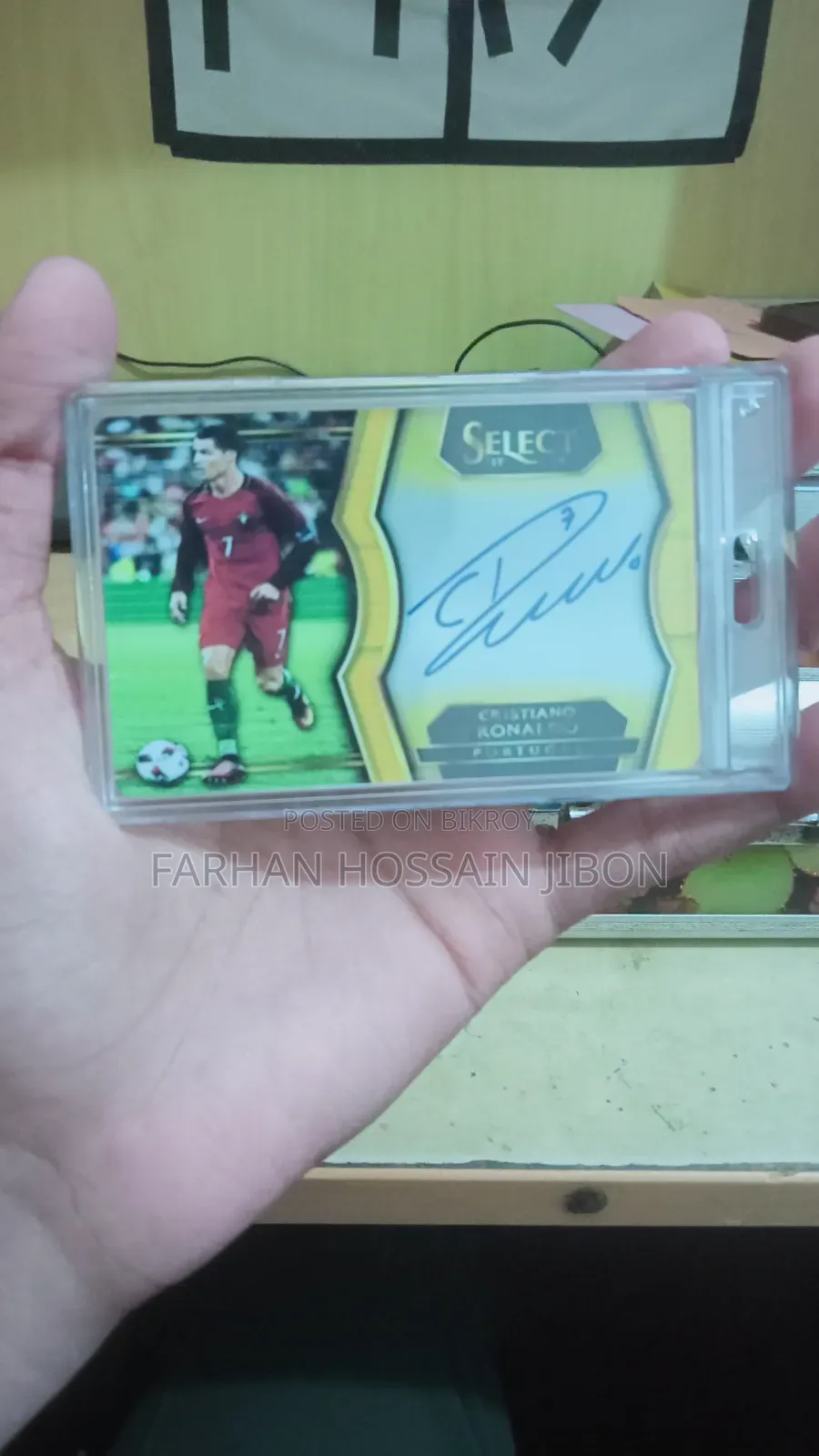 Ronaldo Signature Card