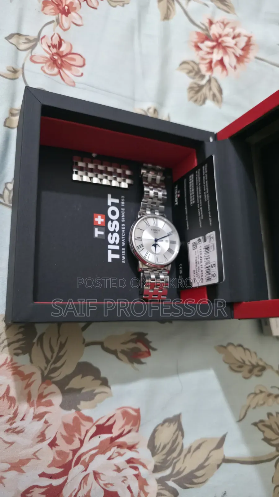 Original Tissot Carson Premium Moonphase Watch (Mint Condition)