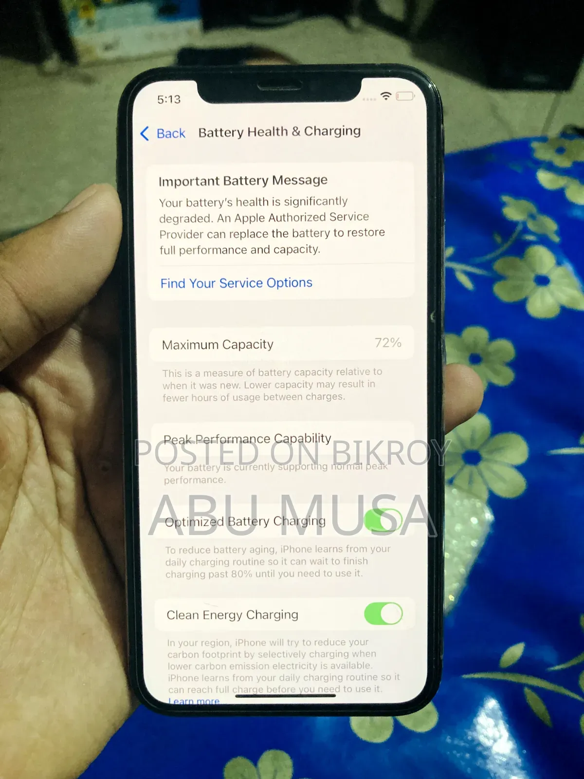Apple iPhone XS 256 GB Gold