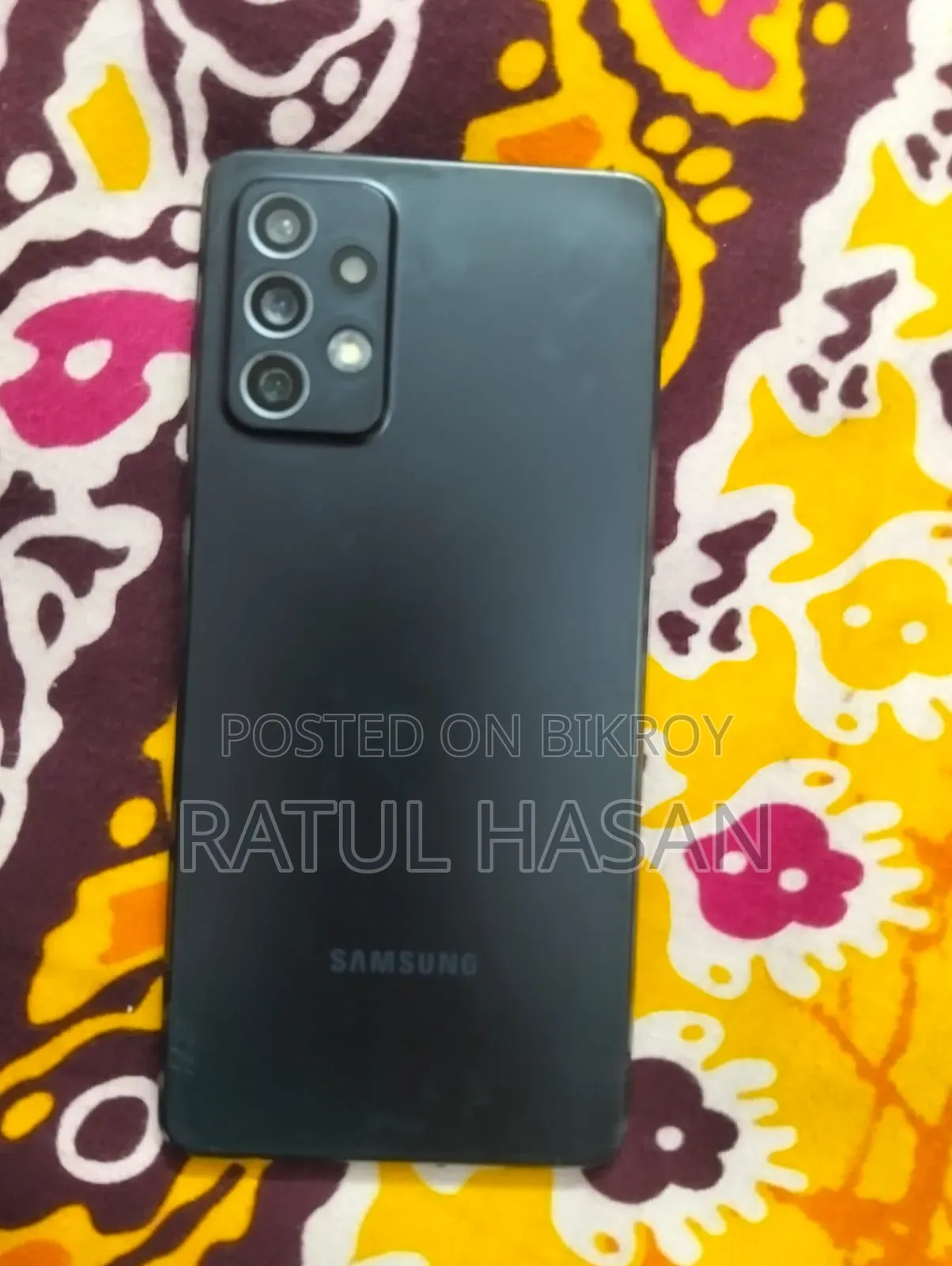 Samsung Galaxy A72 256 GB Black