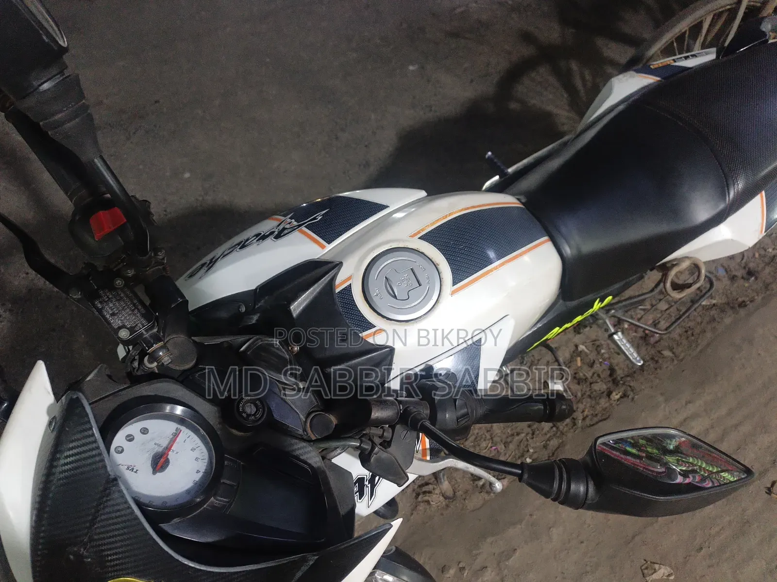 TVS Apache RTR 160 2V 2016 White